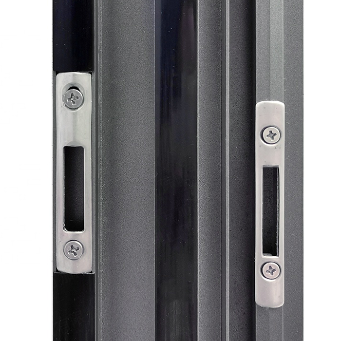 portas de seguridade de aluminio