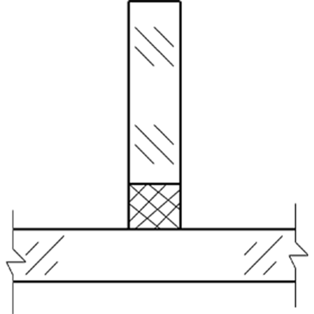 Intersecting surface treatment of ribbed glass (4)