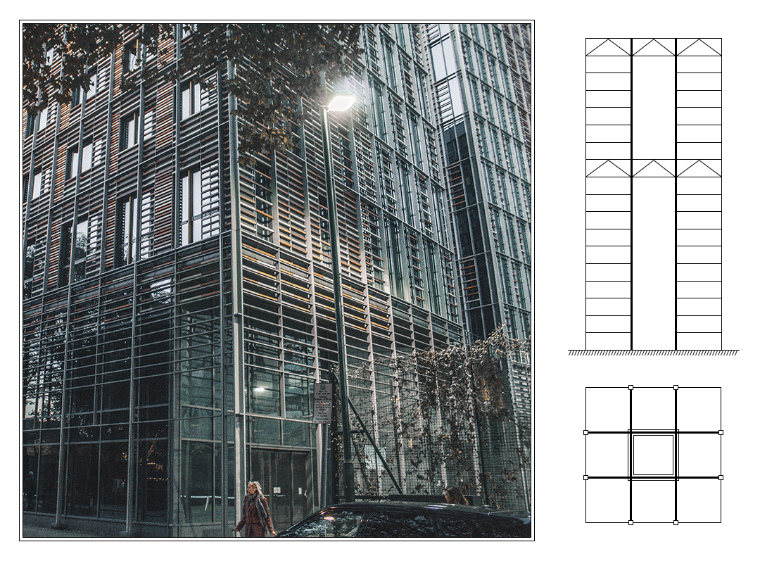 Lateral-force resistance-of high-rise steel structure-outrigger-truss