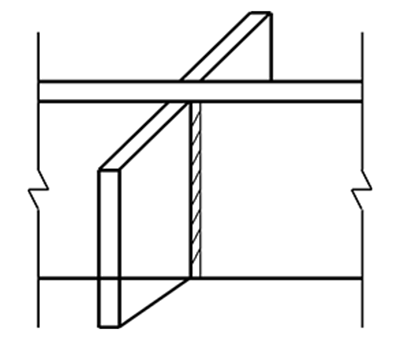 Ribbed glass full glass curtain wall (3)